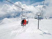 Winter tour: skiing in Gudauri