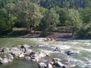 Rafting on Kura river